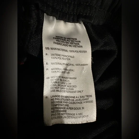 3/$17 Men’s Adidas Black - Red Stripes on the sides Size: S - Picture 2 of 6